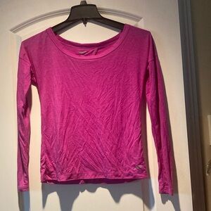 Avia Long Sleeve Open Back Top